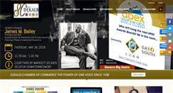 Desktop Screenshot of dekalbchamber.org